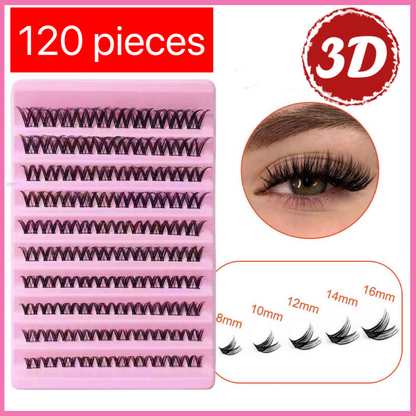 False eyelashes, soft eyelash shaft, non-irritating, European style, cluster false eyelashes, shipped from Thailand, Barbie eyelashes, sexy EYELASHES DIY