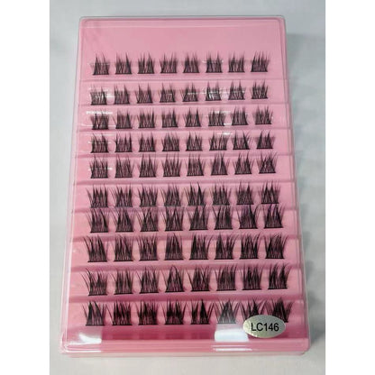 False eyelashes False eyelashes Fishtail Single Cluster Style Self-grown Eyelashes Soft and Flexible Natural Looking False eyelashes Fishtail Natural