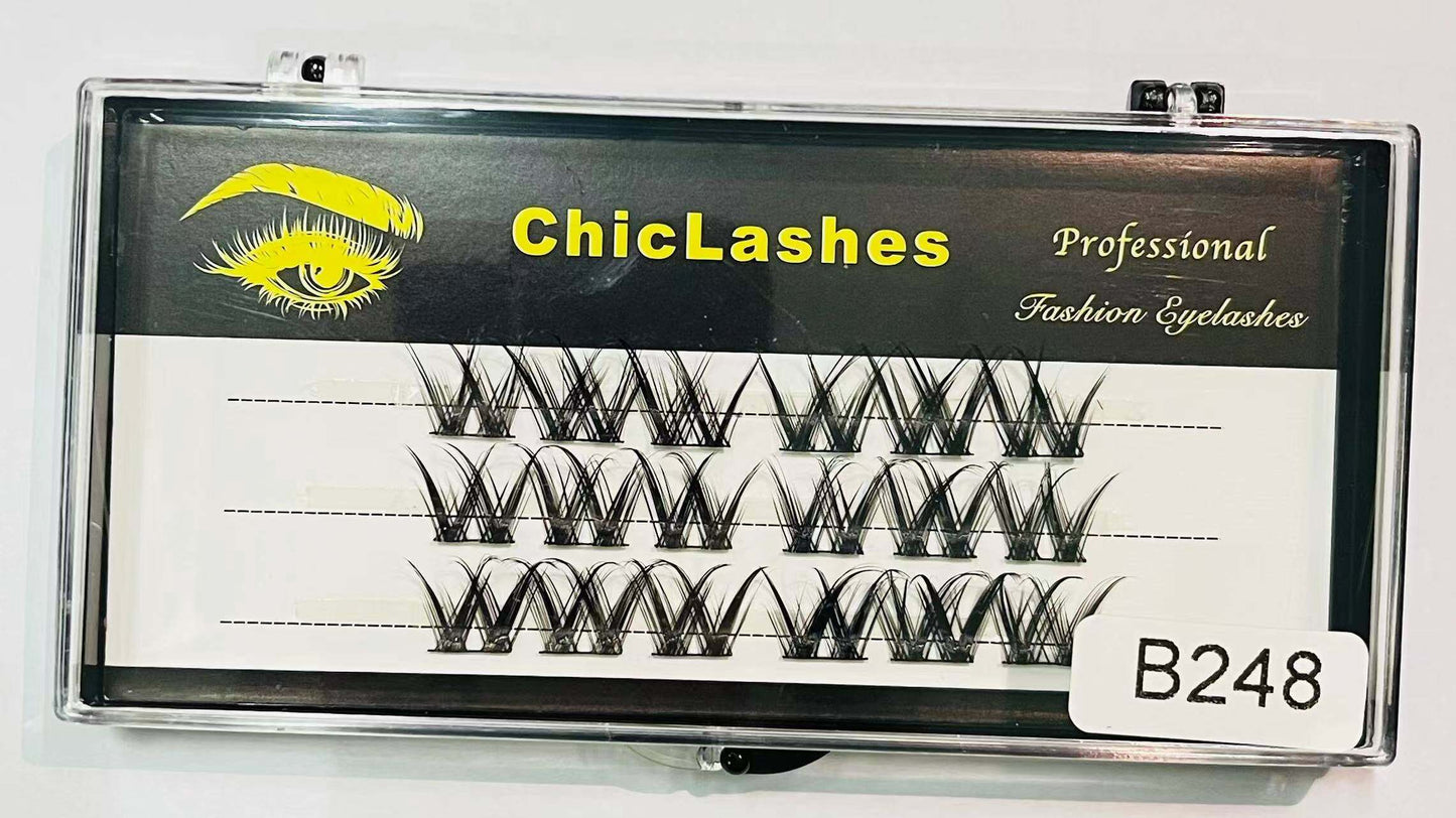 Self-adhesive false eyelashes, false eyelashes, eyelashes, hot girl style, thick eyelashes, Eyelash DIY can be reused.