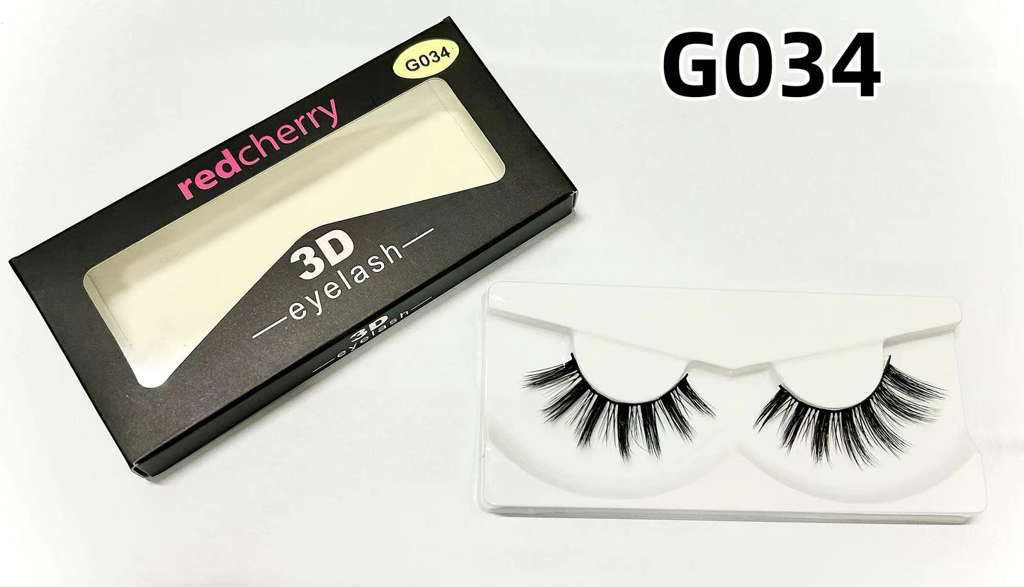 Eyelash extensions Barbie style, false eyelashes, false eyelashes, 3D false eyelashes, 1 pair, 3D false eyelashes, fashionable, for makeup, hot girl style, European style, thick eyelashes