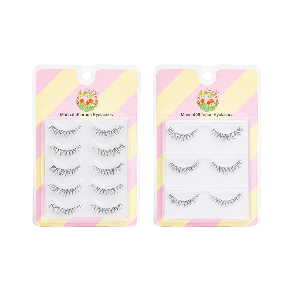 Mink eyelashes, false eyelashes, clear core false eyelashes, self-adhesive false eyelashes, Korean false eyelashes, natural false eyelashes, eyelash DIY, natural false eyelashes