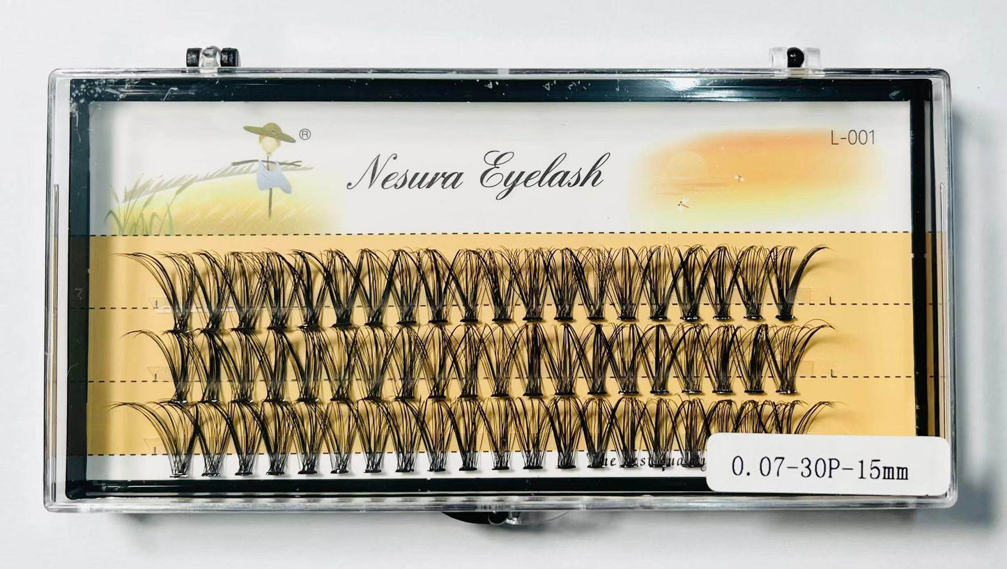 False eyelashes, natural false eyelashes 30D, false eyelashes in clusters, suitable for beginners to use false eyelashes, female eyelashes, false eyelashes, natural simulation of eyelashes