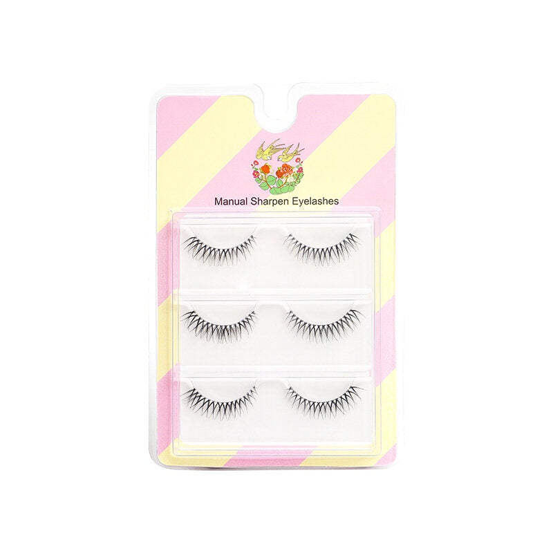 Huaxing False Eyelashes Sticker Supernatural Simulation One Piece Grafting Fairy Little Devil Transparent Rod