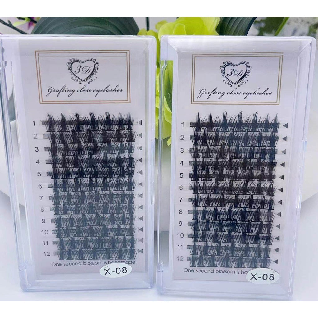 Cluster eyelashes, grafted cluster eyelashes, false eyelashes, European and American thick curled false eyelashes, divided false eyelashes, natural simulation false eyelashes