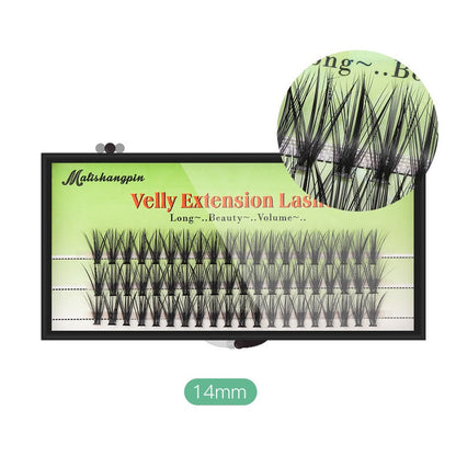 30D hot Melt grafted false eyelashes C D single eyelash curvature