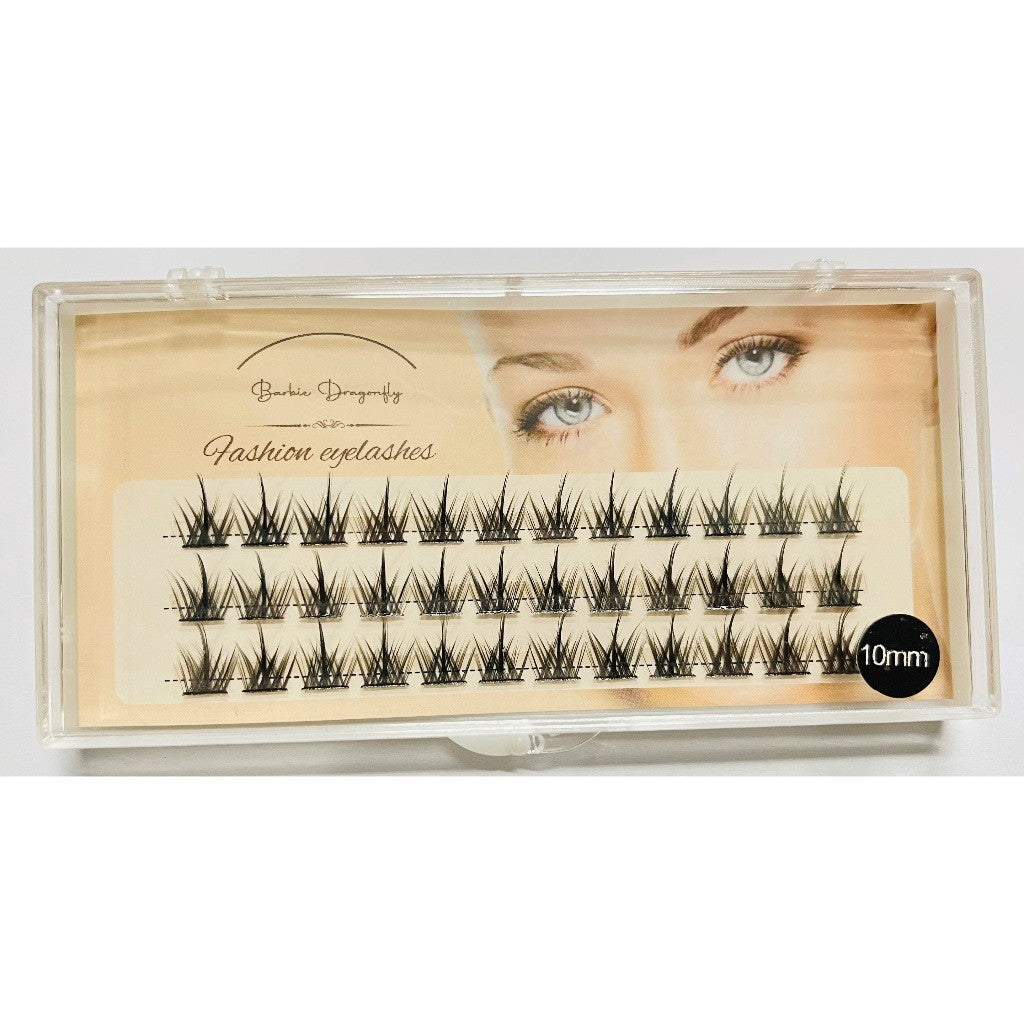 False eyelashes 36 clusters, natural black, suitable for beginners to learn makeup, 3D false eyelashes, soft clusters, sunflowers, false eyelash extensions, false eyelashes