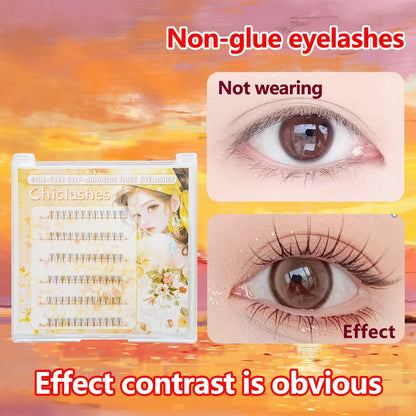 [Shipped from Thailand] Glue-free lower lashes Pussycat lower lashes create natural and sweet eyes. Eyelash extensions last for 24 hours without