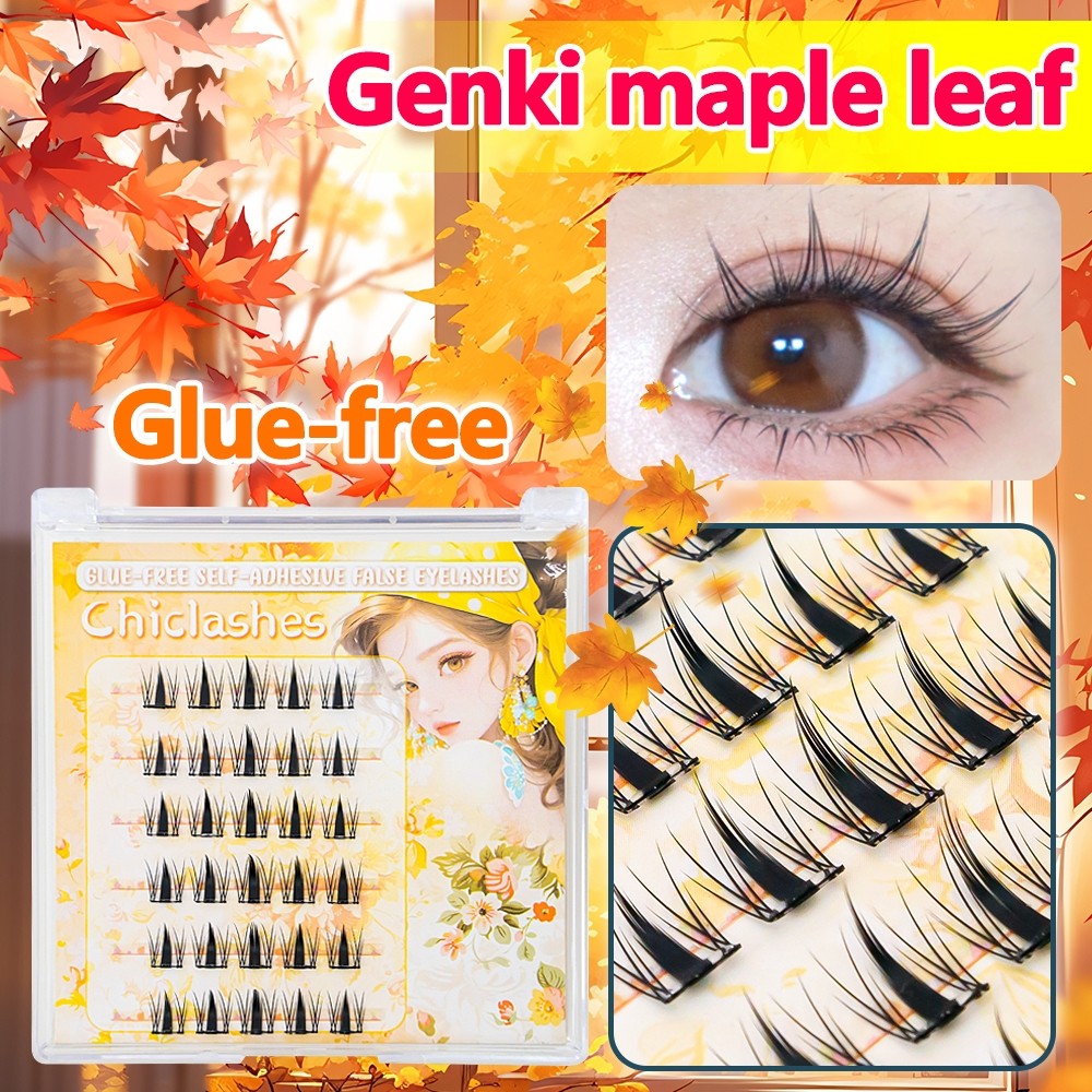 [Shipped from Thailand] Glue-free lower lashes Pussycat lower lashes create natural and sweet eyes. Eyelash extensions last for 24 hours without