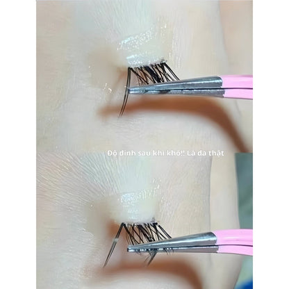 EYE False Eyelash Glue, fast drying, strong, warm, hypoallergenic, transparent, seamless, easy to apply eyelashes