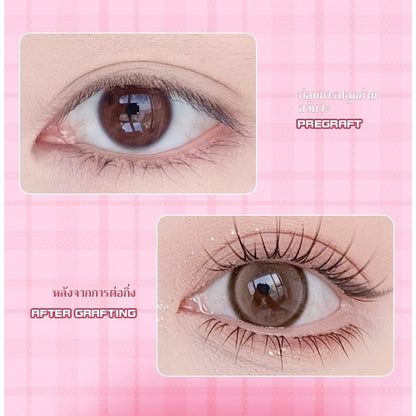 [Shipped from Thailand] Glue-free lower lashes give a sweet and cute look like a cat doll. Glue-free eyelash extensions are suitable for beginners.