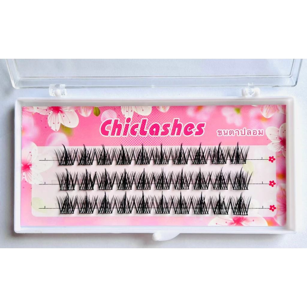 ❀Chic ใหม่ขนตาปลอมธรรมชาติ C Curve 3r  ตุ๊กตาบาร์บี้ขนตา DIY ขนตาปลอม Eyelash Extension แต่งหน้าช่อดอกไม้ขนตา