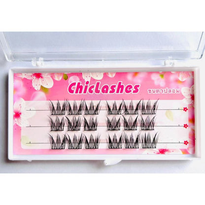 ❀Chic ใหม่ขนตาปลอมธรรมชาติ C Curve 3r  ตุ๊กตาบาร์บี้ขนตา DIY ขนตาปลอม Eyelash Extension แต่งหน้าช่อดอกไม้ขนตา