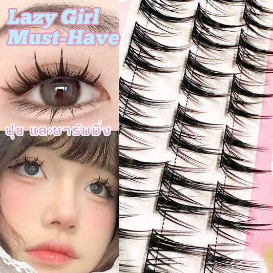 ❀Chic ใหม่ขนตาปลอมธรรมชาติ C Curve 3r  ตุ๊กตาบาร์บี้ขนตา DIY ขนตาปลอม Eyelash Extension แต่งหน้าช่อดอกไม้ขนตา