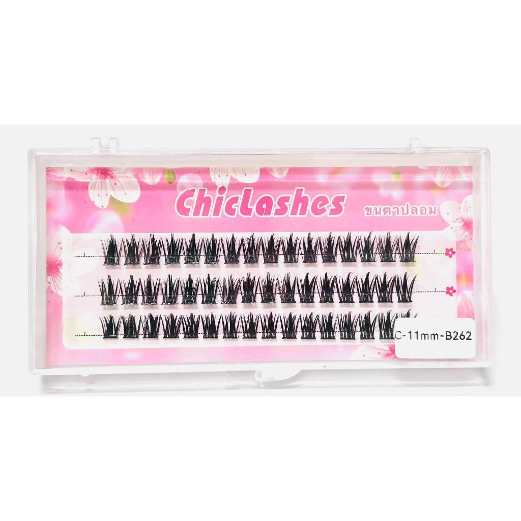 ❀Chic ใหม่ขนตาปลอมธรรมชาติ C Curve 3r  ตุ๊กตาบาร์บี้ขนตา DIY ขนตาปลอม Eyelash Extension แต่งหน้าช่อดอกไม้ขนตา