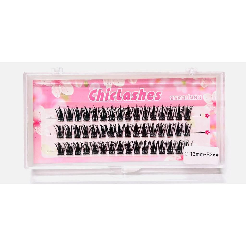 ❀Chic ใหม่ขนตาปลอมธรรมชาติ C Curve 3r  ตุ๊กตาบาร์บี้ขนตา DIY ขนตาปลอม Eyelash Extension แต่งหน้าช่อดอกไม้ขนตา