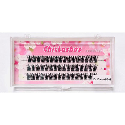 ❀Chic ใหม่ขนตาปลอมธรรมชาติ C Curve 3r  ตุ๊กตาบาร์บี้ขนตา DIY ขนตาปลอม Eyelash Extension แต่งหน้าช่อดอกไม้ขนตา