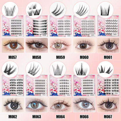 eyelashes False eyelashes No glue Natural DIY Self-adhesive Eyelash extensions Bouquet Can be reused Self-adhesive without glue