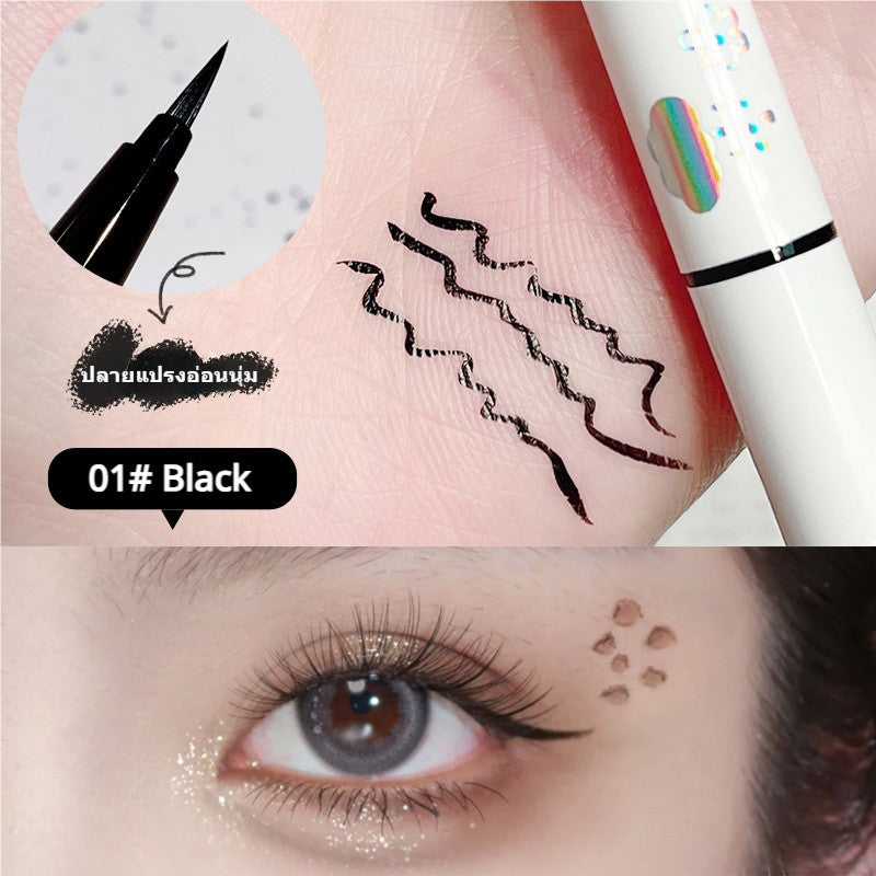 XIXI Liquid Eyeliner, Matte, Eye Makeup, Multi-colored, Quick-drying, Waterproof, Long-lasting