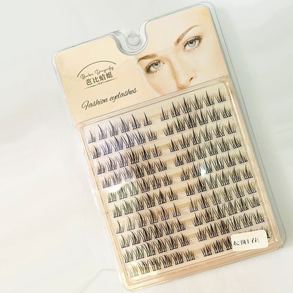 2024 For DIY Makeup False Eyelashes Natural Soft Reusable False Eyelashes Trilogy Little Devil False Eyelashes Natural Cluster Single