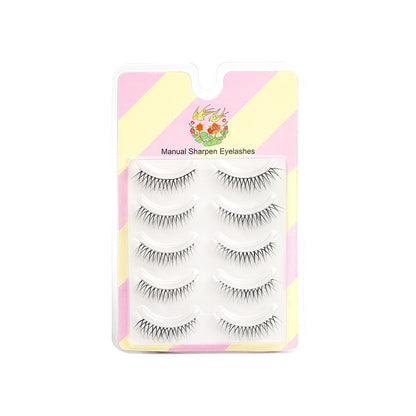 5D False Eyelashes Natural False Eyelashes Eyelashes Mink Eyelashes Natural 3 Pairs Eyelashes [Thai Seller Ready Stock]