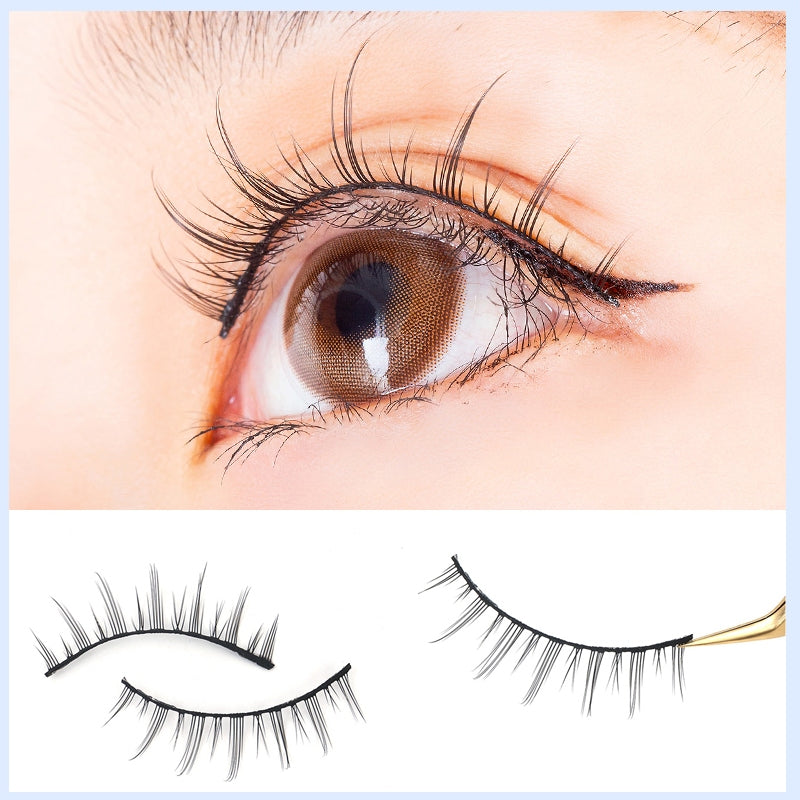 5D False Eyelashes Natural False Eyelashes Eyelashes Mink Eyelashes Natural 3 Pairs Eyelashes [Thai Seller Ready Stock]