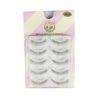 Huaxing False Eyelashes Sticker Supernatural Simulation One Piece Grafting Fairy Little Devil Transparent Rod