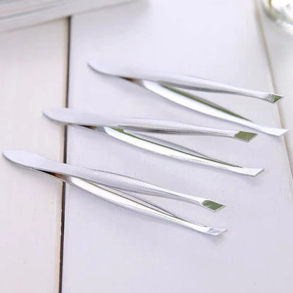 แหนบ แหนบดึงขน แหนบถอนขน   Stainless Tweezers  หนีบได้แนบสนิท คุณภาพเยี่ยม