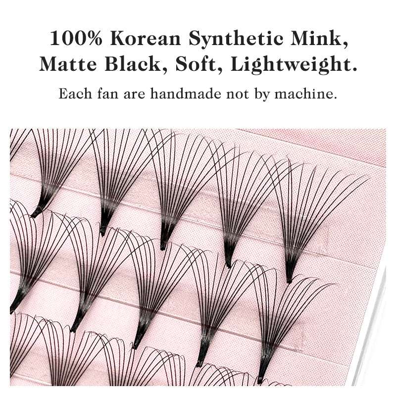 False eyelashes 10P10D easy grafting false eyelashes false eyelashes bouquet diy female eyelashes super soft fast grafting false eyelashes