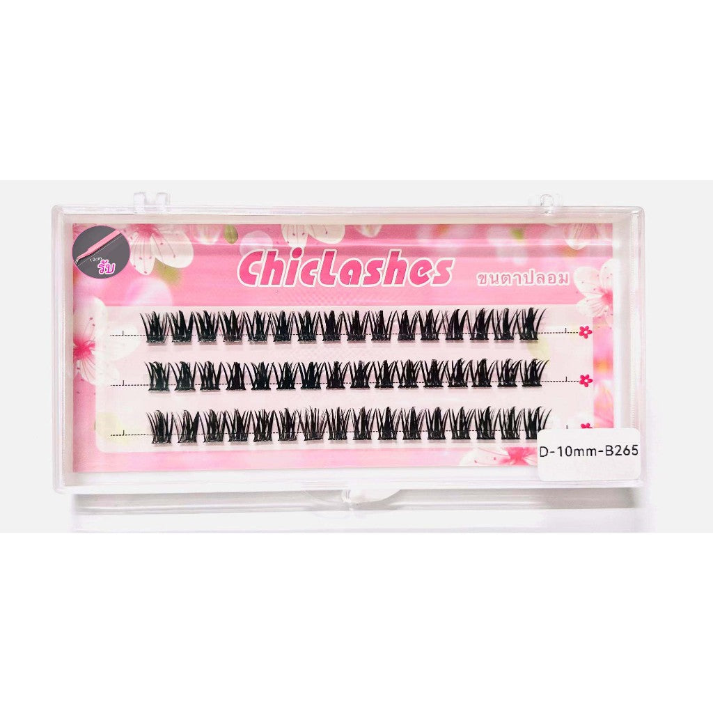 Chic 2024 40D New Natural Split False Eyelashes C/D Curl DIY Lashes Makeup Tools Reusable Eyelash Extensions Eyelashes Cluster