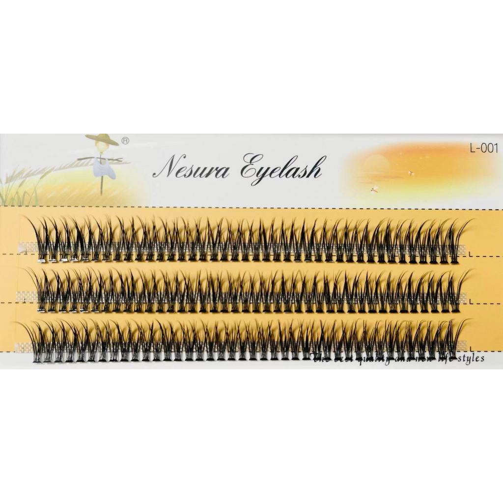 ขนตาปลอมทรงหางแฉก ขนตาปลอมช่อ ขนตาปลอมหนาเป็นธรรมชาติSwallowtail-shaped false eyelashes False eyelashes bouquet Thick