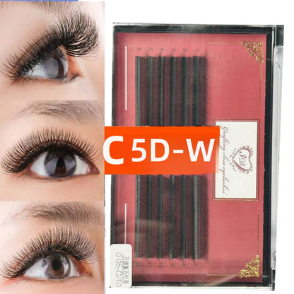 FIVE-L eaf Clover eyelash grafting YY Clover mixed thick pack Y-shaped 5D Four-Leaf Clover super soft hair eyelashes Store special