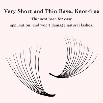 False eyelashes 10P10D easy grafting false eyelashes false eyelashes bouquet diy female eyelashes super soft fast grafting false eyelashes