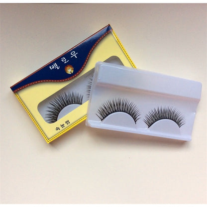 1 pair of false eyelashes, little devil box, natural false eyelashes, eyelashes, mink, natural type Eyelashes