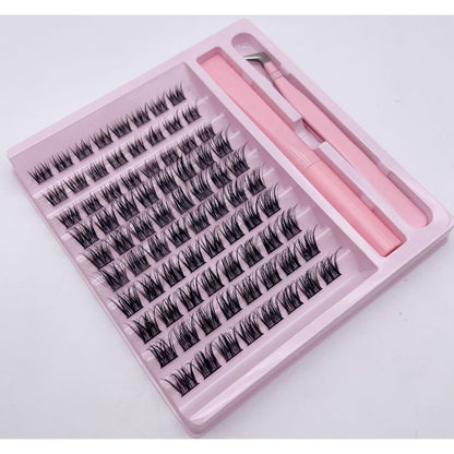 False eyelashes 40D 8-16mm natural individual cluster soft little devil false eyelashes small false eyelashes eyelash extensions makeup cosplay