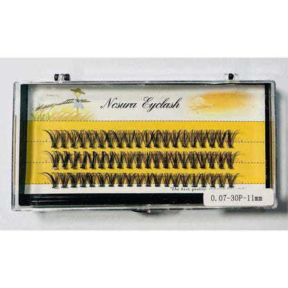 False eyelashes 40D8MM-14MM Cluster eyelash extension 40D Mink mixed tray long type Y lashes DIY eyelash extensions Eyelash accessories