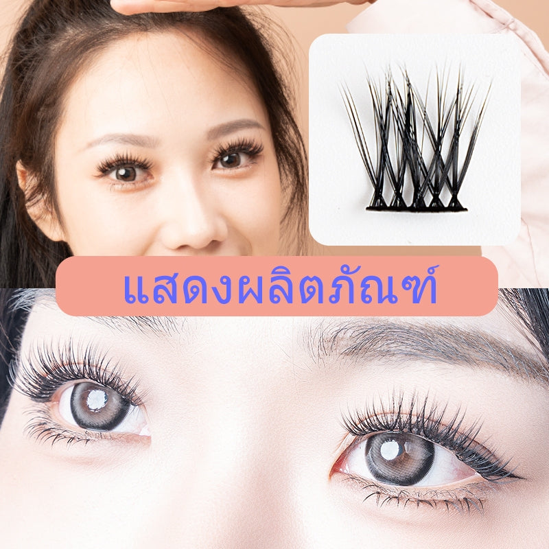 False eyelashes, artificial mink, stand-alone, thick eyelashes, natural, makeup, eyelash extensions, false eyelashes, 12 rows, large capacity 8mm-16mm