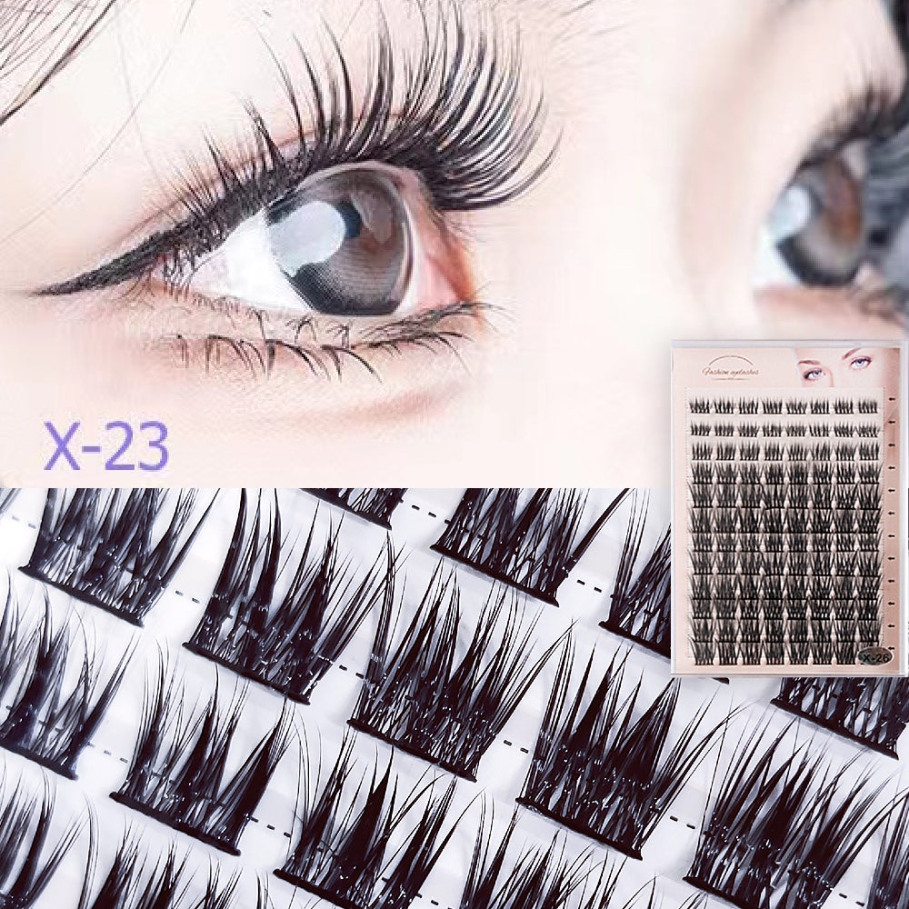 False eyelashes, artificial mink, stand-alone, thick eyelashes, natural, makeup, eyelash extensions, false eyelashes, 12 rows, large capacity 8mm-16mm