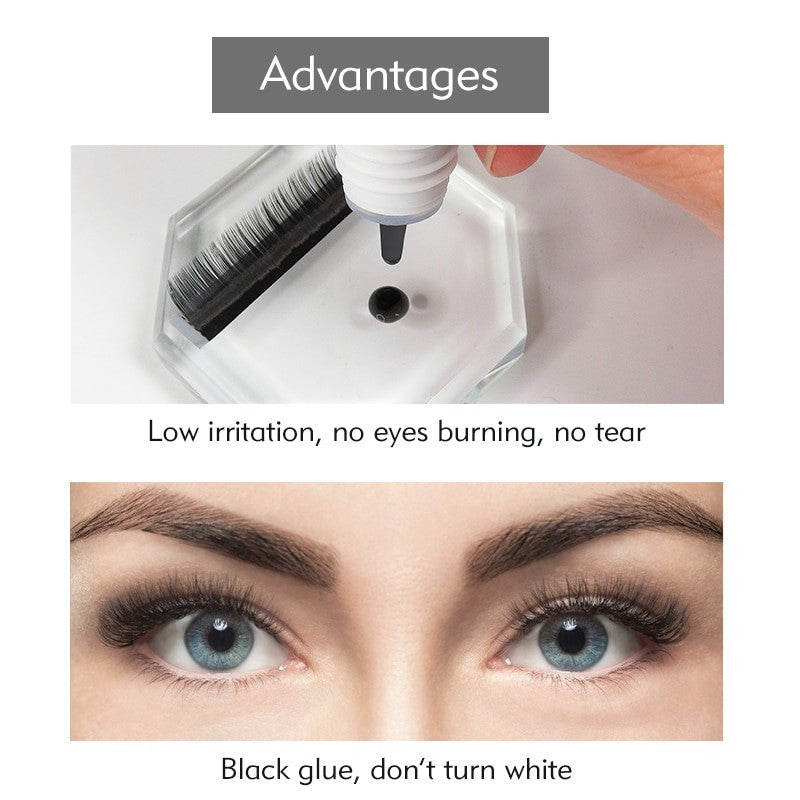 False eyelash glue, professional salon glue, 1 second fast drying glue, suitable for use in salons