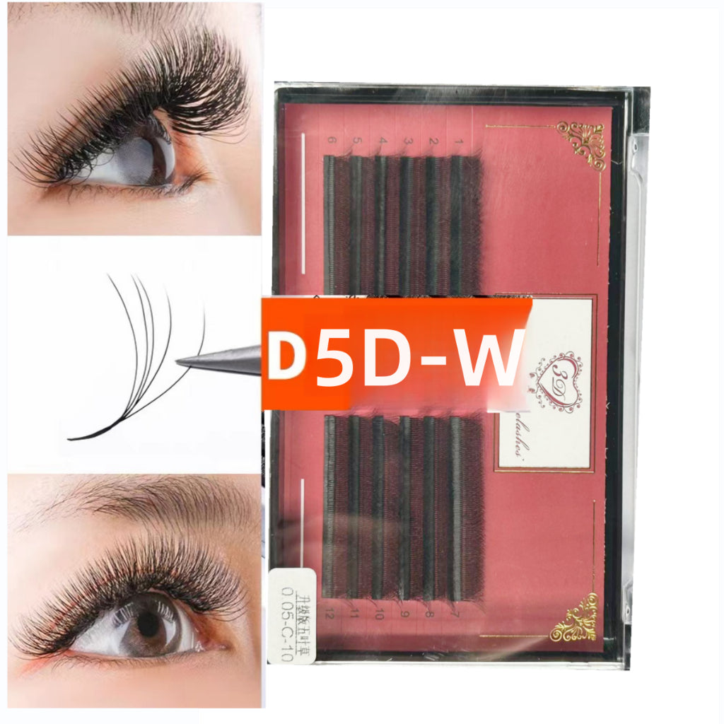 FIVE-L eaf Clover eyelash grafting YY Clover mixed thick pack Y-shaped 5D Four-Leaf Clover super soft hair eyelashes Store special