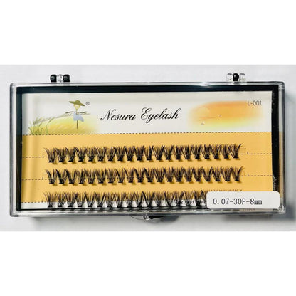 False eyelashes 40D8MM-14MM Cluster eyelash extension 40D Mink mixed tray long type Y lashes DIY eyelash extensions Eyelash accessories