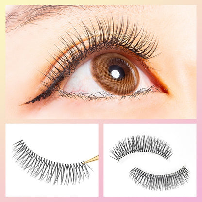 5D False Eyelashes Natural False Eyelashes Eyelashes Mink Eyelashes Natural 3 Pairs Eyelashes [Thai Seller Ready Stock]