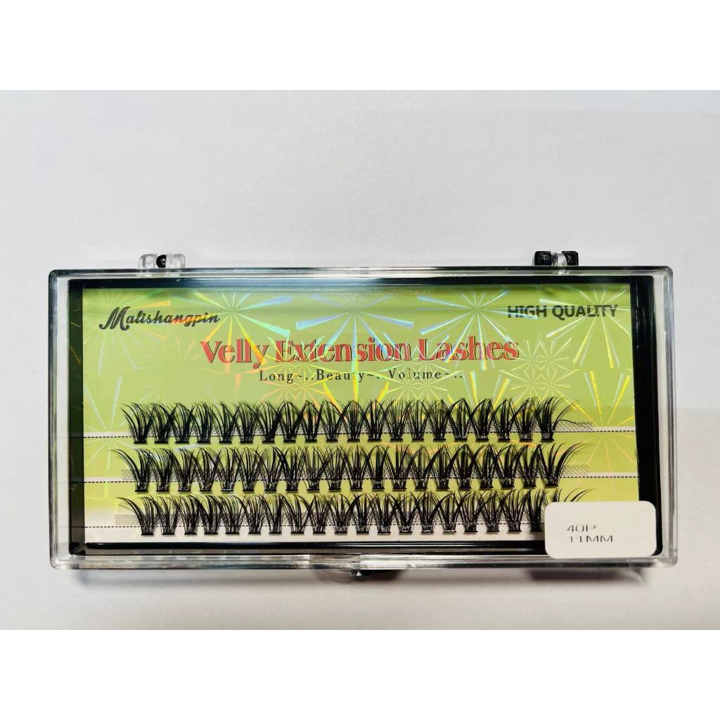 40D 0.1mm 60pcs False Eyelashes Natural Mink 3d 40d Makeup Eyelashes