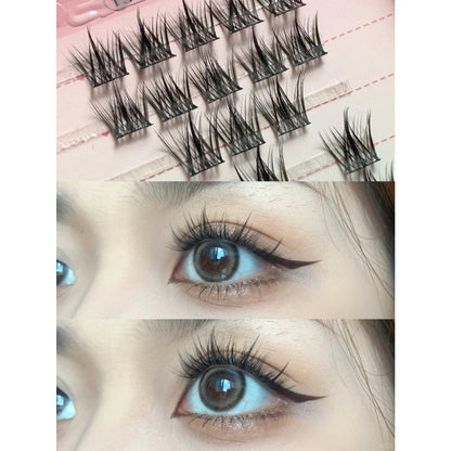 Eyelash Natural False Eyelashes 👁 Ready to ship False Eyelashes Extensions Thick False Eyelashes for Women Professional Manga Style