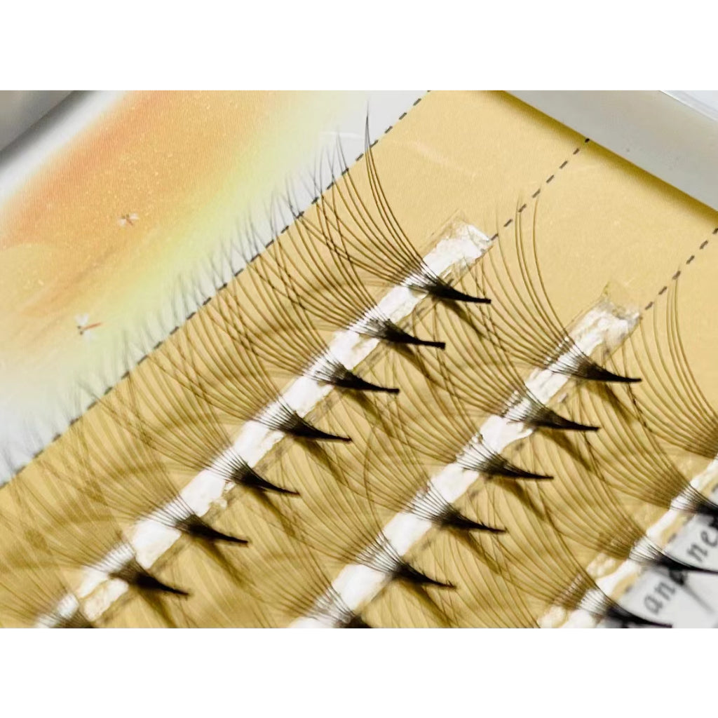 False eyelashes 10P10D easy grafting false eyelashes false eyelashes bouquet diy female eyelashes super soft fast grafting false eyelashes