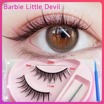 False eyelashes, model: 3D false eyelashes, length: long, soft, not hard, natural, thin, clear tendon core false eyelashes