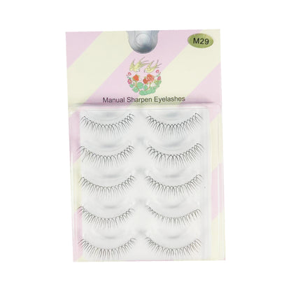 Huaxing False Eyelashes Sticker Supernatural Simulation One Piece Grafting Fairy Little Devil Transparent Rod