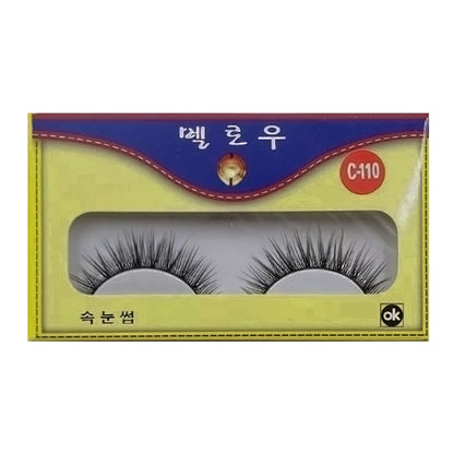 1 pair of false eyelashes, little devil box, natural false eyelashes, eyelashes, mink, natural type Eyelashes