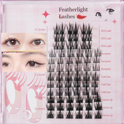 【ส่งจากไทย】ChicLashes 30D 40Dขนตาปลอม ช่อหนาFIVE STAR EYELASHES ขายร ้ อน ขนตาปลอม