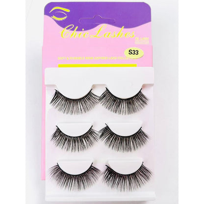 3D mink false eyelashes thick and exaggerated European and American Latin stage performance makeup long tail extra long mink hair three-dimensional cross messy false eyelashes