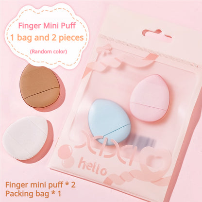 xixi Water drop shaped powder puff, extra soft touch both wet and dry, makeup-free concealer and makeup liquid foundation 1952